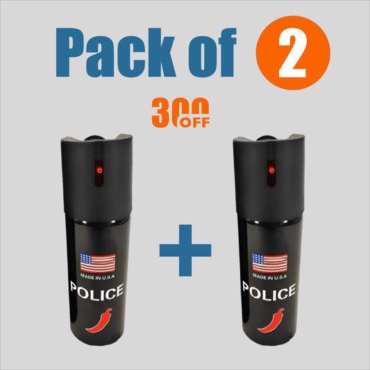 Pack of 2 - 60ml Pepper Spray